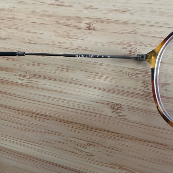 Ray Ban Round Fleck Optics Frame - Picture 4 of 4